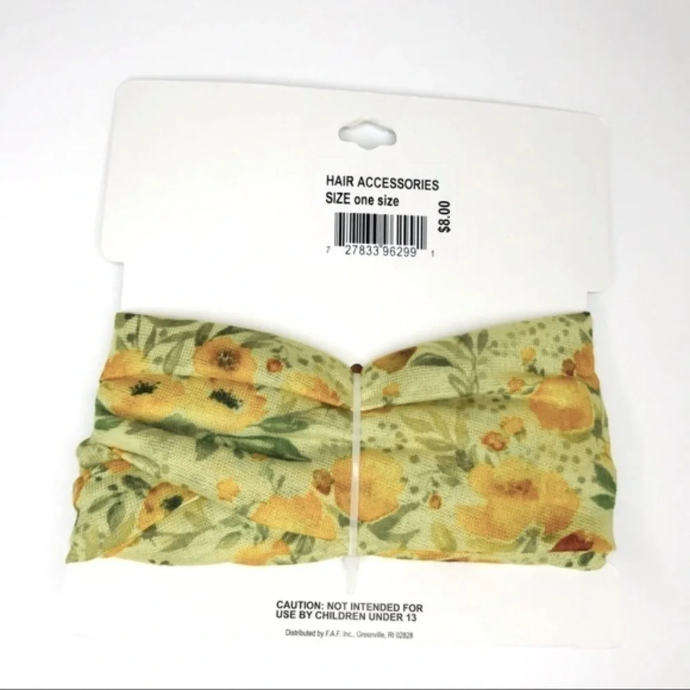 New! 3 Pack Bohemian Bundle Floral Head Wrap Scarf Bandeau Headband Accessory